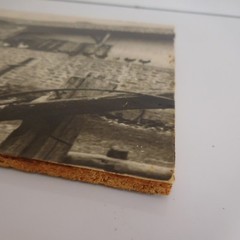 Original Black & White Analog Photography On Wood XXth Art Deco PN France