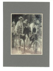Learning to Coast Portrait Circa 1902 3-d Photo Reprint Stereographic Arts 5×7