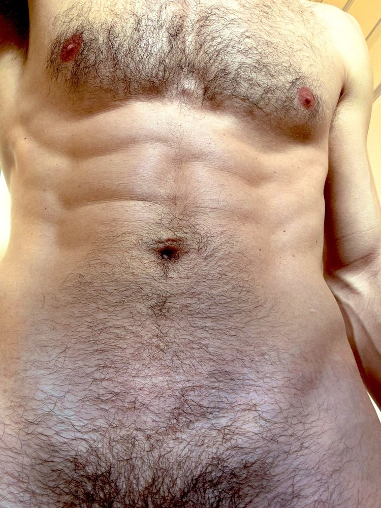 [B154] Male Model Showing Off Body To Viewer Fine Art Hunky Physique