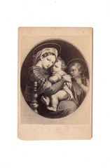 CDV Photo / Art / Art Picture with Dedication – Krefeld 1866