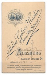 Photography Studio Gebr. Martin, Augsburg, Bahnhofstr. 24, wedding couple in ele