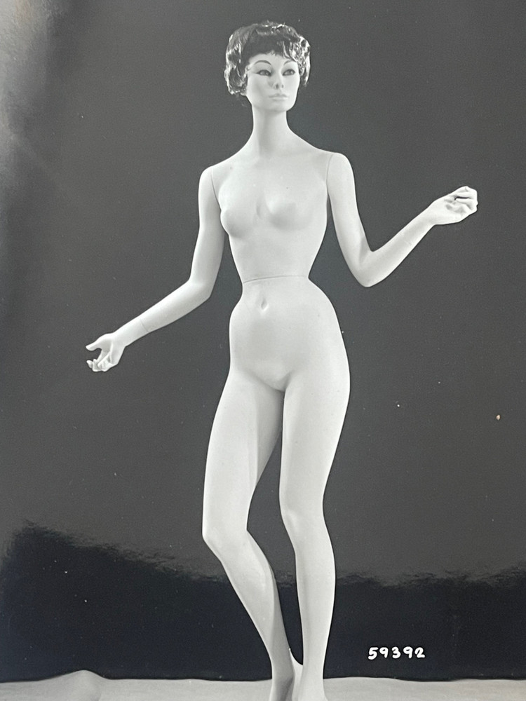 Rare Vintage Original Photo Siegel Stockman Mannequin Female Fetish Curiosa