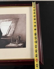 Photograph Mid-Century Men In The Studio, Signed By Artist Numbered 20/100
