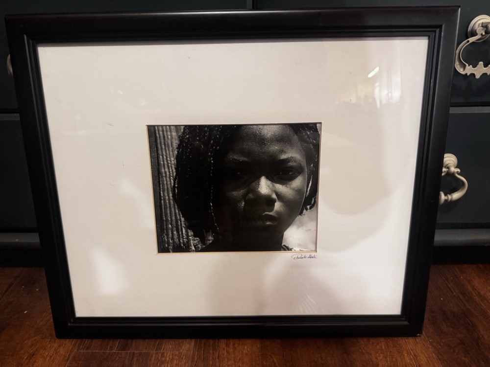 Framed Photograph signed by Piercarlo Abate “Girl from Macao” 2001