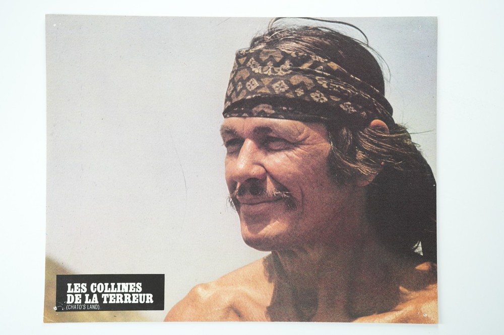 Photo Cinema Lobby Cards The Hills Of Terror (Chato’s Land) 22X28Cm 1970