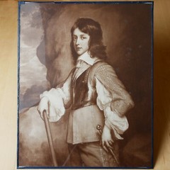 Antique Photo Painting Adriaen Hanneman – Henry Duke of Gloucester AD.BRAUN & CIE