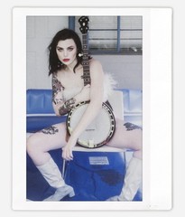 Art pinup alt model Brielle Instax Wide Instant Film Photograph High Quality