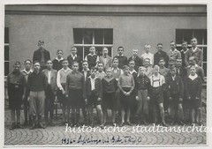 Apprentices at Carpenter Thiel 1936 – Apprenticeship Professions Boys – Old Photo 1930s