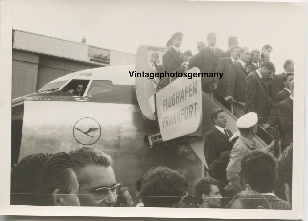 Z5801 Photo 1966 DFB German National Team Football Return England Game
