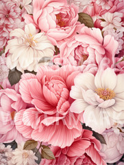 Digital Photo Image Beautiful Pink Flowers Picture Art Wallpaper Desktop