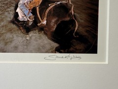 Shane Knight Signed & Numbered Photograph LE “Saddle Horn” No 13 Of 500 Cowboy