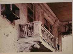 BALCONY ORIGINAL SIGNED ART PHOTO SEPIA STETTNER VTG MATTE NJ CAMERA