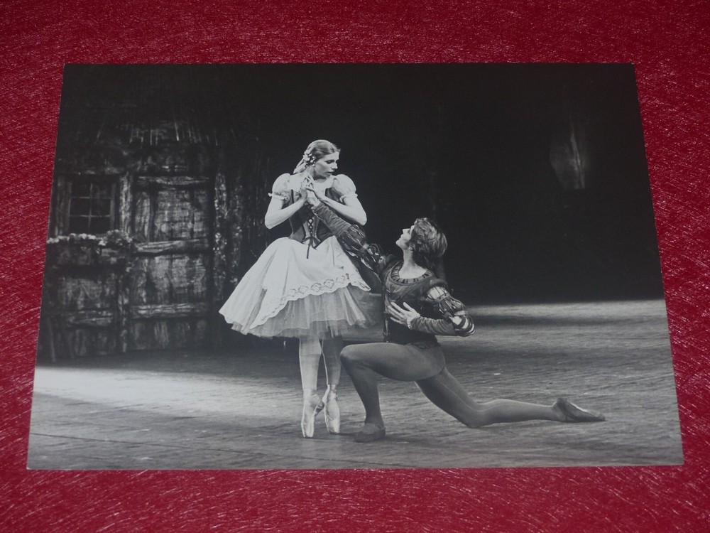 [DANCE] ARGENTIQUE PHOTO C. MASSON / MICHAEL DENARD GISELLE Ca 1974