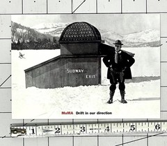Buster Keaton In The Frozen North MOMA Art Postcard 1998