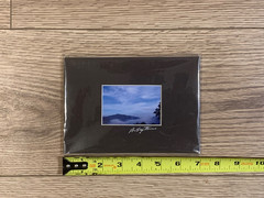 Bob Grytten Signed Miniature Landscape Photo – Cold Mountain in June – NC Artist