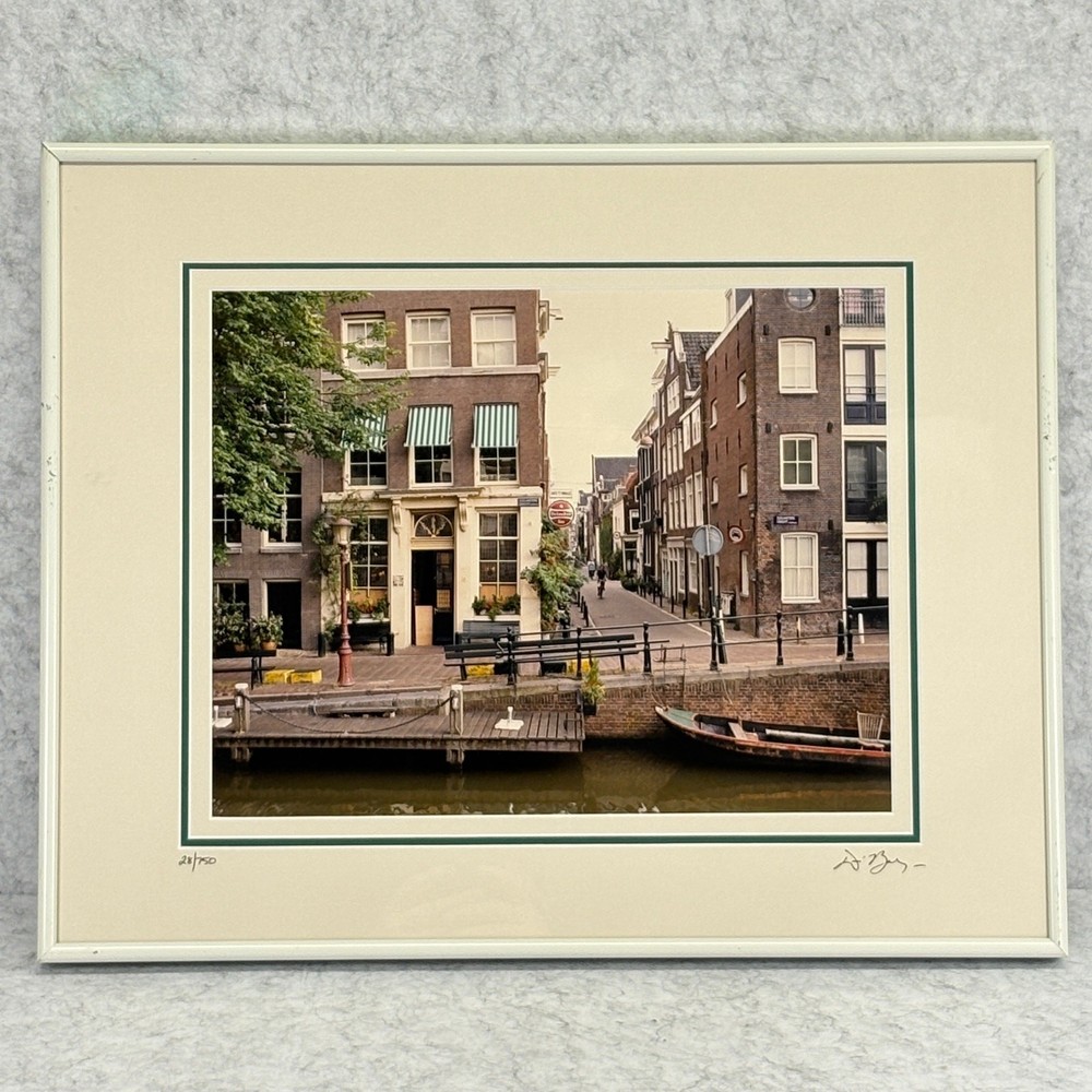 Cafe T Smalle Amsterdam 1995 Photograph Dennis Barloga Signed Print 28/750