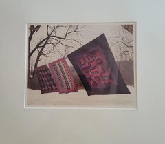 AMISH Quilt Original Paper Print Photograph by Bill Coleman, Signed and Numbered