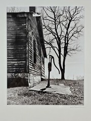 Original Signed John Bower 35mm Fine Art B&W Photograph 20×16 Framed Midwest Art