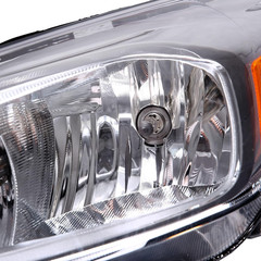 Headlights Assembly with Bulbs Compatible with 2015 2016 2017 2018 Ford Focus Ha