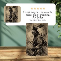 Native American Tintype Limited Edition Museum Series C00101RP