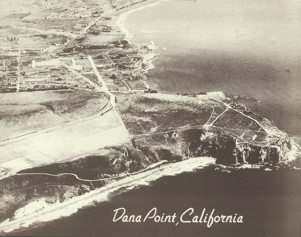 DANA POINT Aerial CALIFORNIA COASTLINE Photo Print #1251 11″ x 14″