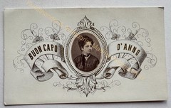 orig. CDV Photo Photograph Picture Old Circa 1870 Italia Couple
