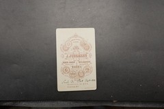 Photo Portrait CDV KAB Woman Doctor Mulhouse Alsace Jewelry Model Necklace 1893 Name