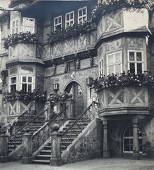Vintage photograph Wernigerode town hall around 1930 signed G. Fiedler Gera (66)