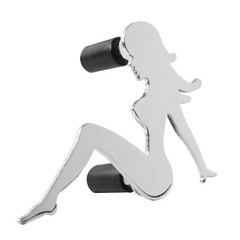 GG Grand General 90010 11 X 17 Inches Chrome Sitting Nude, Face Left, 3 Stud …