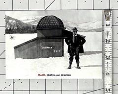 Buster Keaton In The Frozen North MOMA Art Postcard 1998