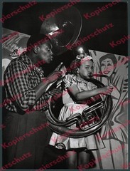 orig film photo Cornelia Froboess Kenneth Spencer music sousaphone West Berlin 1954