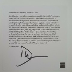 DANNY LYON – SIGNED PHOTO – MAGNUM SQUARE PRINT LIMITED EDITION