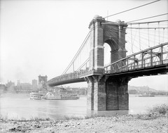 John A. Roebling Suspension Bridge 11″x14″ Photograph Print 11×14