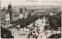 Clermont-Ferrand, Auvergne, Glass Plate Photos, Lot Of 5 Negatives 9X14 CM