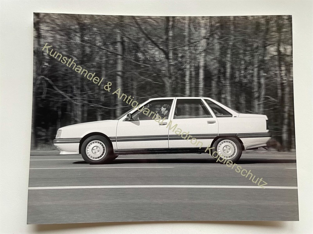 orig. Large press photo sales photo car Renault 21 RX 21×16.5 cm