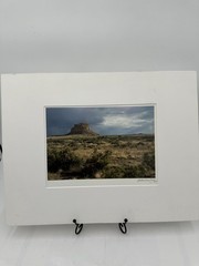 Desert Southwest Matted Photography Print Mesa Butte Signed Numbered Landscape