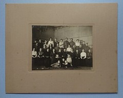 Old Picture Family Photo Golden Wedding Quellmalz Munich 23.11.1919