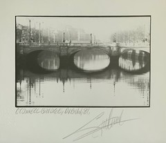 Giles Norman – original, signed print (Dublin, 1981) in original frame