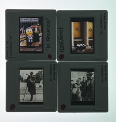 🎈Ernst Haas, Vintage 4 Slides Color / B&W, Film, Vienna 1947 And 1971, Sup RARE