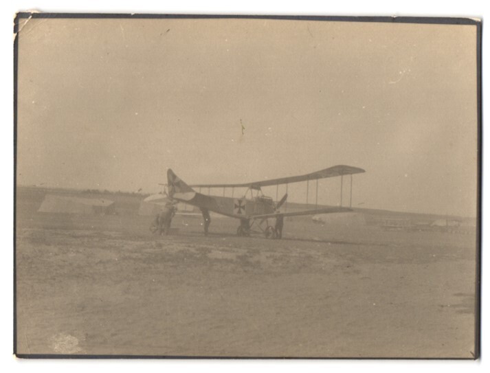 Photography 1.WK, Aircraft Albatros C.I Double Decker the German Luftstreitkrä