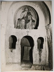 Photo Analogue Chapelle Christian Troglodyte Ürgüp Turkey 15×20 1960
