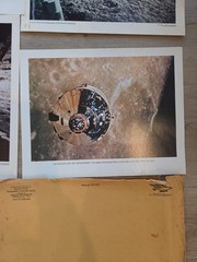 Collectible NASA 2 Prints Of Apollo8, 9, 10, 11 Moon 11” X 14”, 19 Total Prints