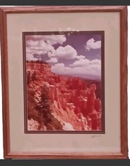 John Gravrillis Original Photograph Framed Art Bryce Canyon Utah 18in x23in
