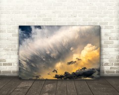 Thunderstorm cloud photography print cloudscape wall art storm nature pictures