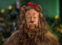 Wizard Of Oz Bert Lahr Cowardly Lion Photo 8.5×11