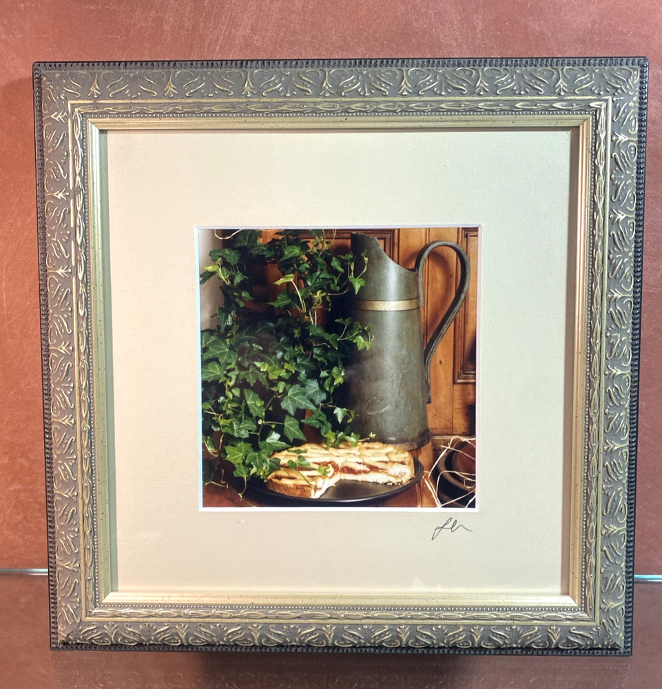 Larry Kanfer Original Photograph «PIE» Signed and Beautifully Framed 12″ X 12″