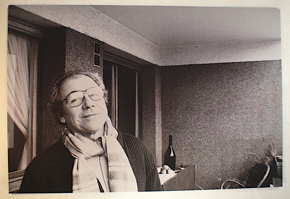MATRIX PHILOSOPHER & SOCIALIST JEAN BAUDRILLARD PHOTO PRINT AT HOME, 1970s