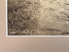 Lehnert and Landrock Antique Photo «Native Scenery at Marg» w/ Matt