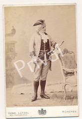 Photo Opera Hoffotograf Lützel Munich Opera Scene Representation 1895 M1.04