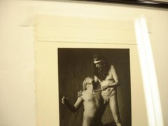 Original signed Photograph framed Paul Schroeder Denver Artist 1993 Male Nudes